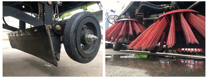 掃路車掃盤和掃刷