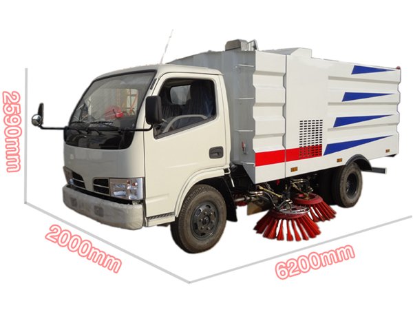 東風3噸掃路車外形尺寸