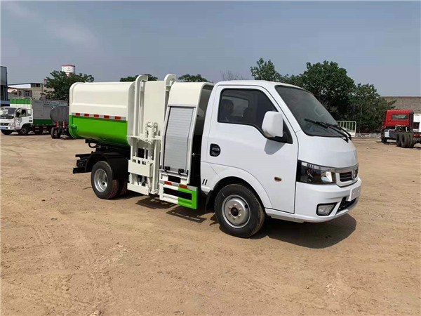 程力電動自裝卸式垃圾車