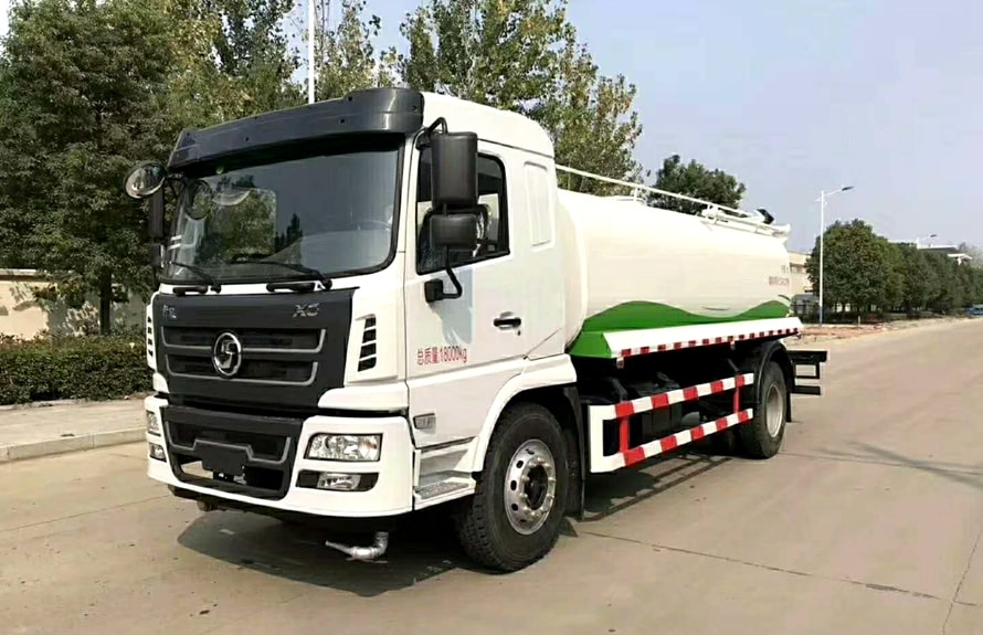 陜汽軒德12噸灑水車整車圖片A
