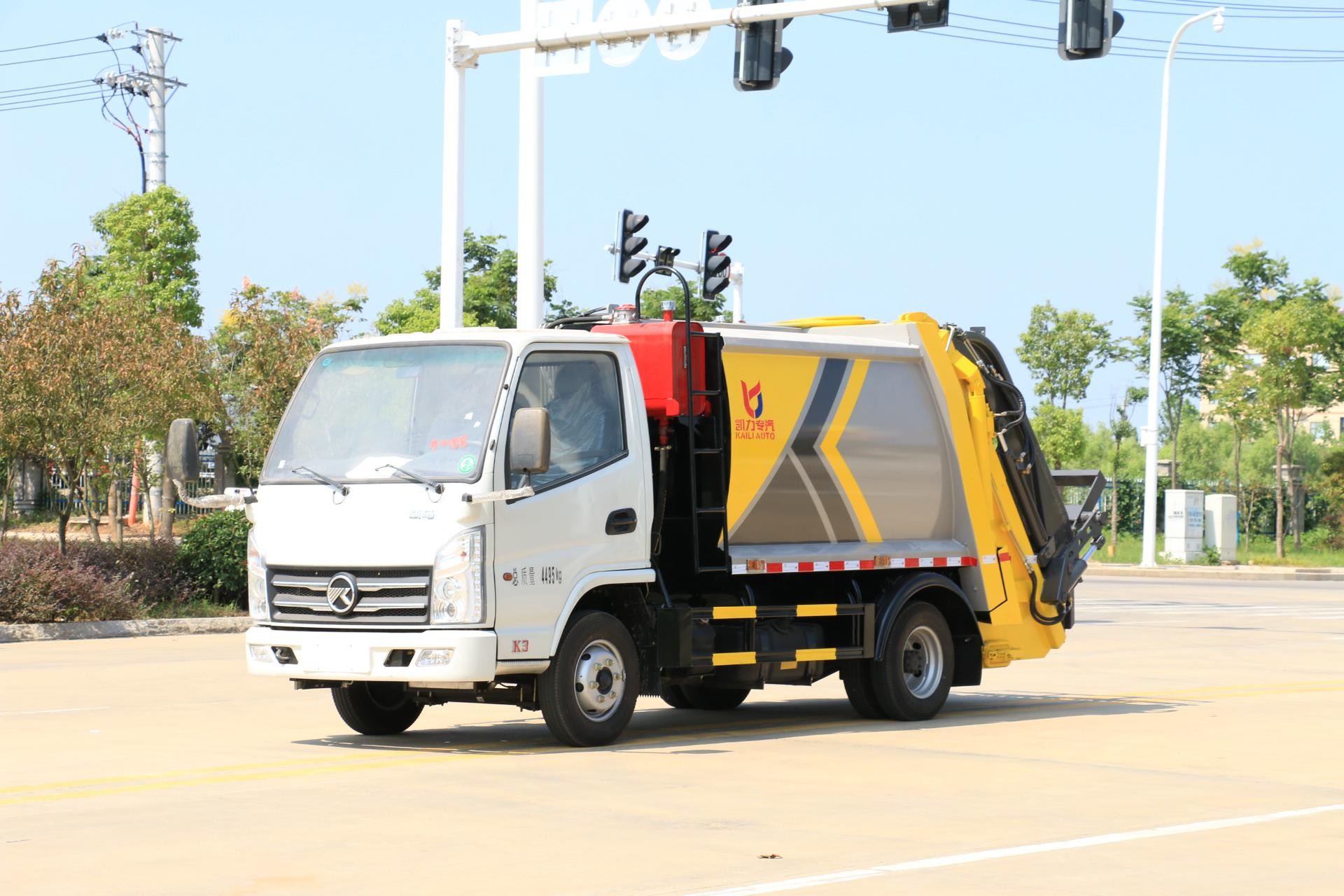 凱馬藍牌壓縮垃圾車價格、報價、廠家
