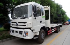 東風特商后八輪平板運輸車價格、報價、廠家