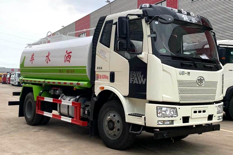 國六解放J6L灑水車圖片（五）