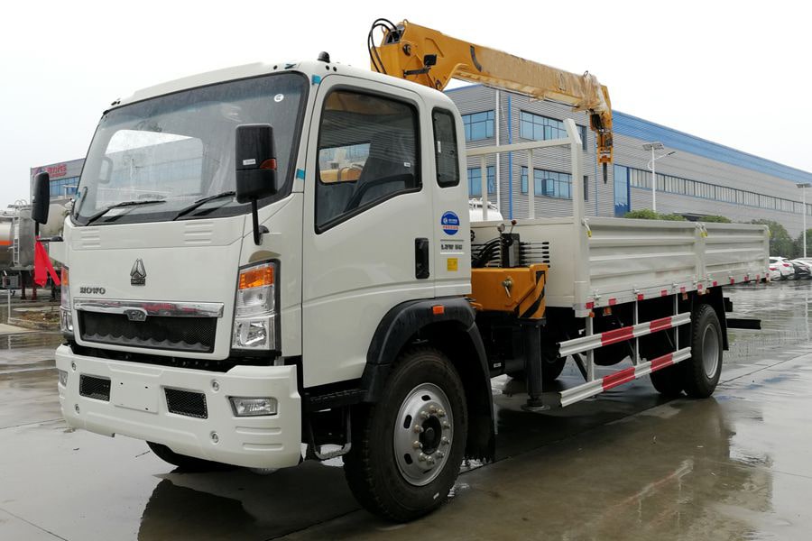 重汽豪沃5噸隨車吊價格、報價、廠家